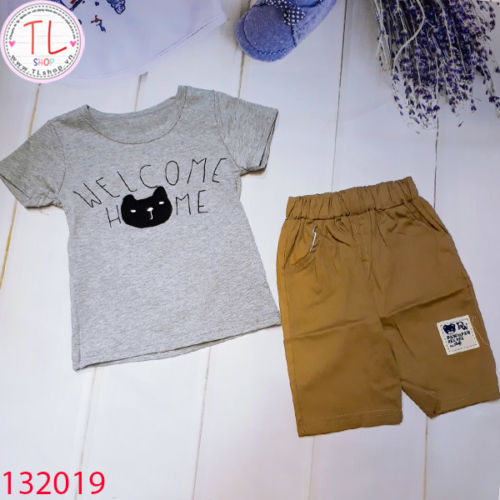 Quần Áo Trẻ Em - Set Bộ Chú Mèo Cho Bé Trai - Bộ Bé Trai - Bộ Bé Gái - Thời  Trang Trẻ Em 132019 Linh Kien Dien Thoai Gia Si |