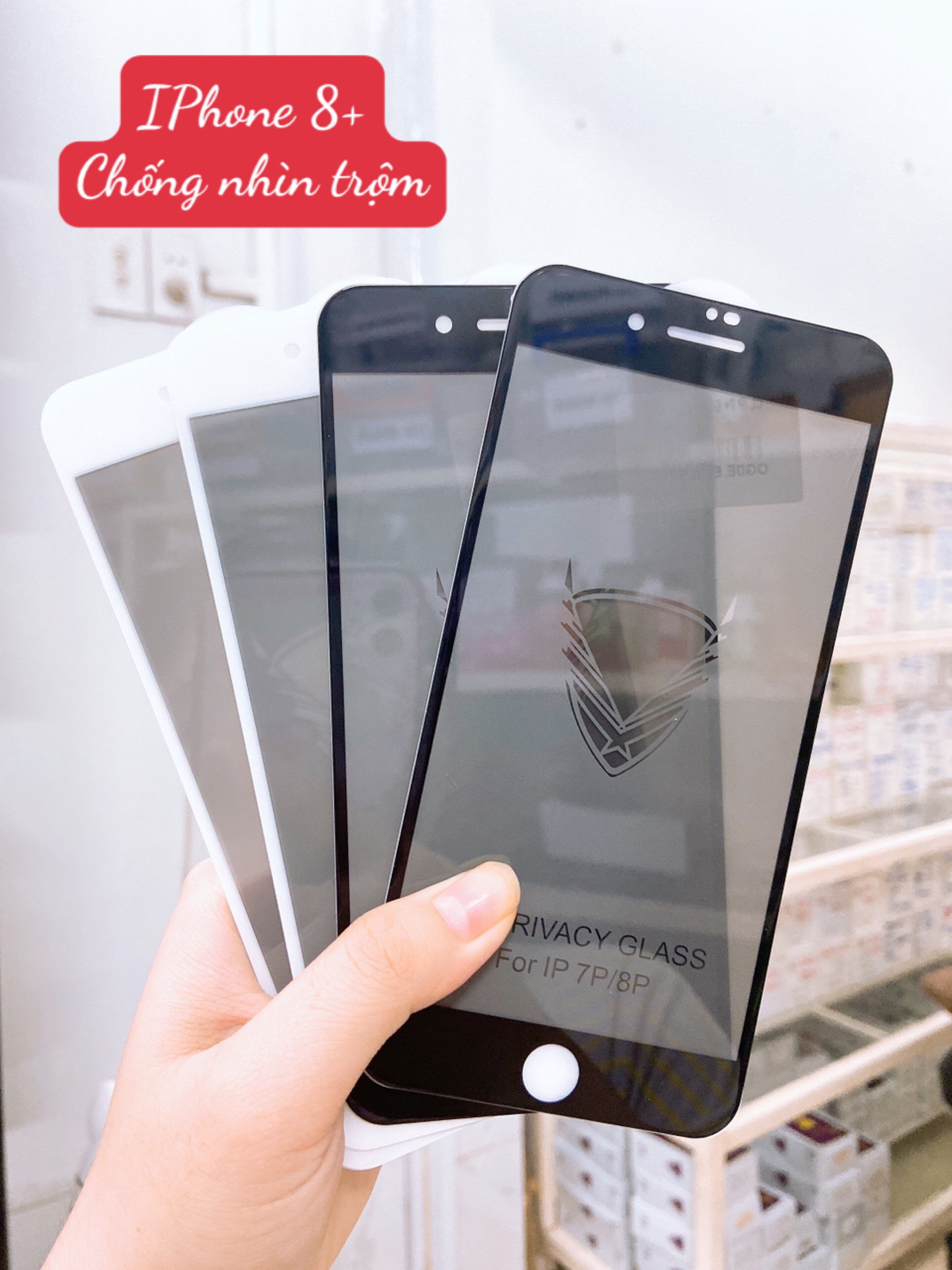 Kính cường lực full keo 9D Vikings cho iPhone 7 Plus/8 Plus - Halo Việt